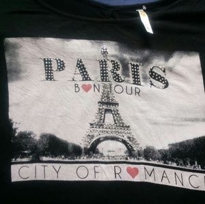 Black Paris t-shirt